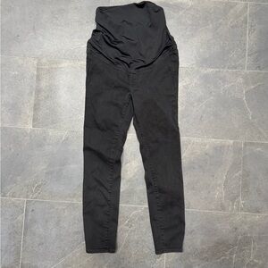 Madewell Black High-Waisted Maternity Jeans (Skinny), EUC